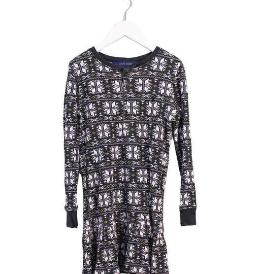 A Black Long Sleeve Dresses from Ralph Lauren in size 6T for girl. (Front View)