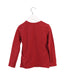 A Red Long Sleeve Tops from IKKS in size 6T for girl. (Back View)