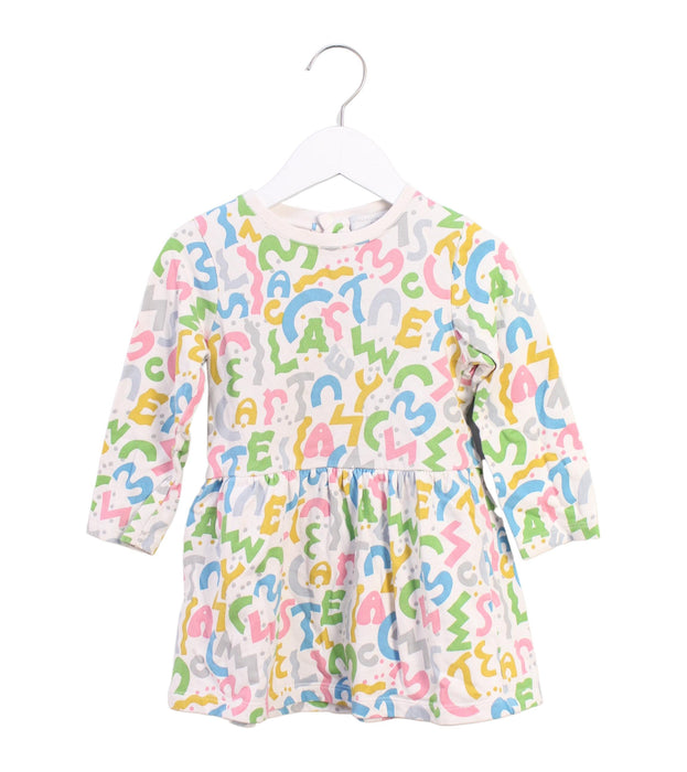 A Yellow Long Sleeve Dresses from Stella McCartney in size 3T for girl. (Front View)