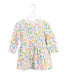 A Yellow Long Sleeve Dresses from Stella McCartney in size 3T for girl. (Front View)