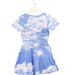 A Blue Short Sleeve Dresses from Romey Loves Lulu in size 4T for girl. (Back View)
