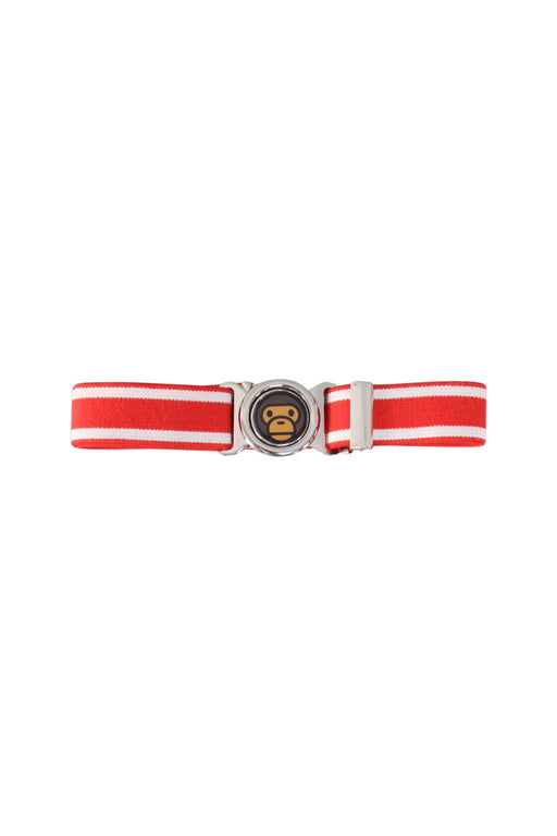 A Red Belts from BAPE KIDS in size O/S for neutral. (Front View)