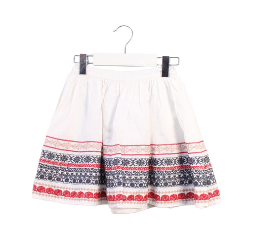 A White Short Skirts from Bonpoint in size 4T for girl. (Front View)