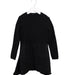 A Black Sweater Dresses from Sisley in size 6T for girl. (Front View)