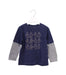 A Blue Crewneck Sweatshirts from Hanna Andersson in size 2T for boy. (Front View)