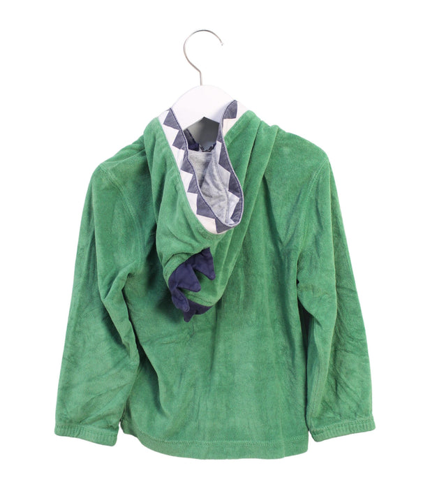 A Green Lightweight Jackets from Hanna Andersson in size 2T for boy. (Back View)