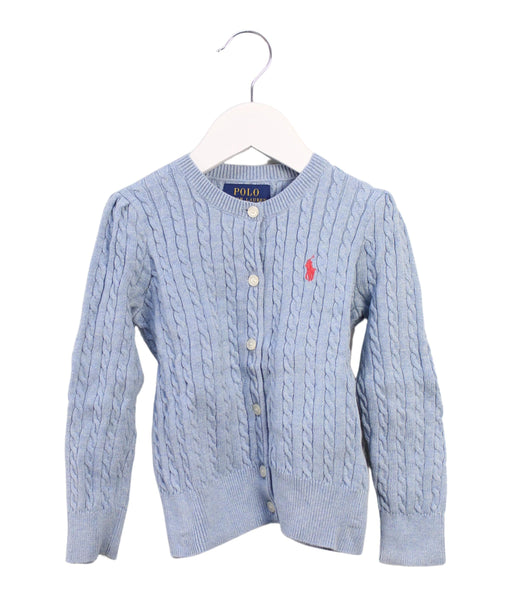 A Blue Cardigans from Polo Ralph Lauren in size 3T for neutral. (Front View)