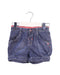 A Blue Shorts from Absorba in size 3T for girl. (Front View)