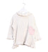 A White Knit Sweaters from Cyrus Company in size 2T for girl. (Front View)