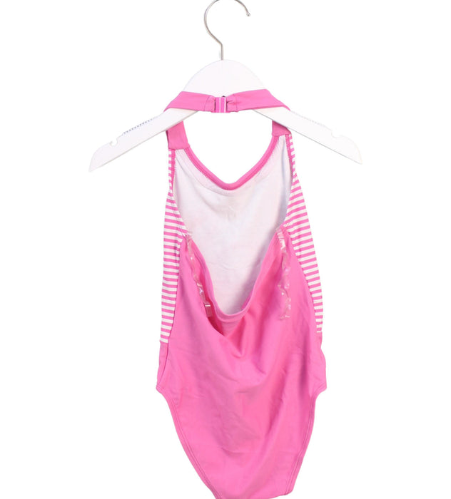 A Pink Swimsuits from Monsoon in size 5T for girl. (Back View)