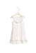 A White Sleeveless Dresses from Nicholas & Bears in size 4T for girl. (Front View)
