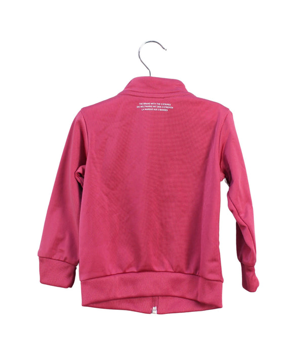 A Pink Lightweight Jackets from Adidas in size 6-12M for girl. (Back View)