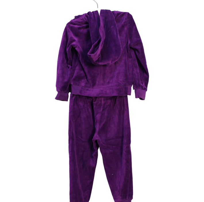 A Purple Pants Sets from Juicy Couture in size 2T for girl. (Back View)