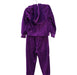 A Purple Pants Sets from Juicy Couture in size 2T for girl. (Back View)