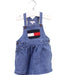 A Blue Overall Dresses from Tommy Hilfiger in size 6-12M for girl. (Front View)