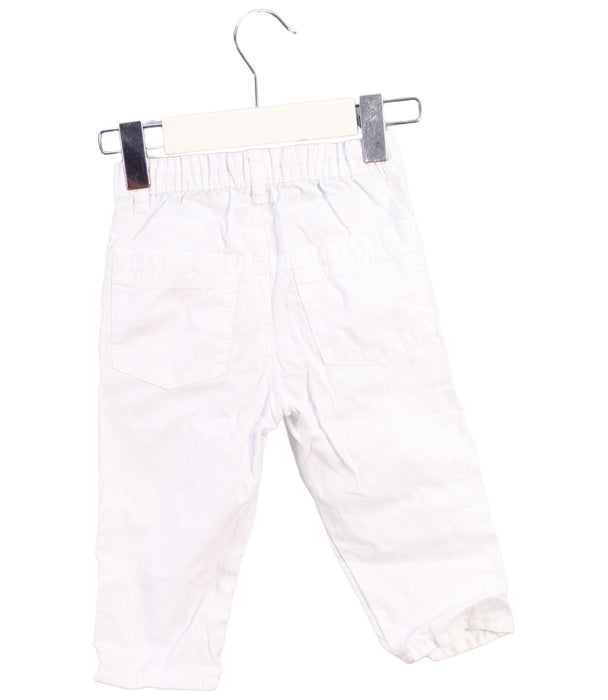 A White Casual Pants from La Compagnie des Petits in size 6-12M for boy. (Back View)