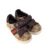 A Brown Sneakers from Gucci in size 12-18M for girl. (Front View)