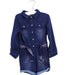 A Blue Long Sleeve Rompers from Guess in size 2T for girl. (Front View)