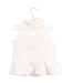 A Ivory Sleeveless Tops from Janie & Jack in size 2T for girl. (Back View)