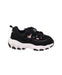 A Black Sneakers from Skechers in size 18-24M for girl. (Back View)