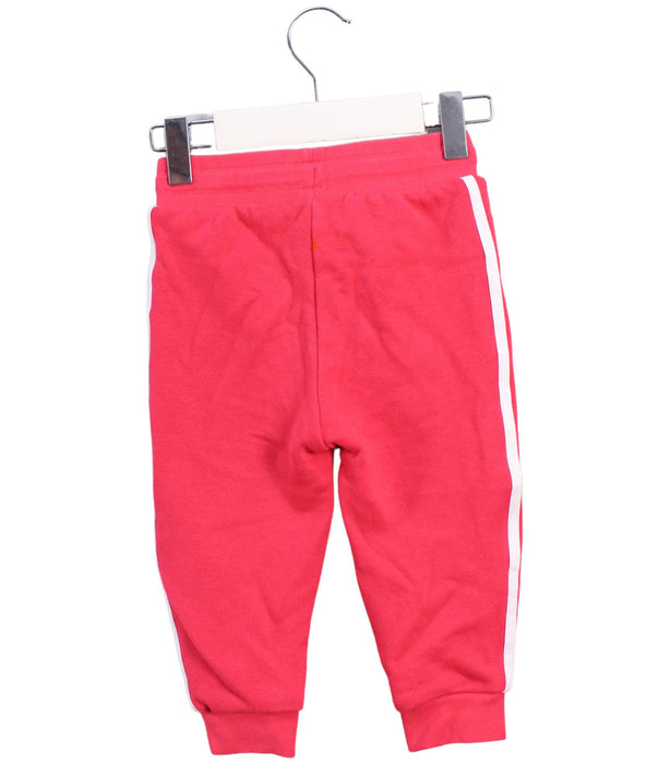 A Pink Sweatpants from Adidas in size 12-18M for girl. (Back View)