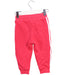 A Pink Sweatpants from Adidas in size 12-18M for girl. (Back View)