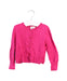 A Pink Cardigans from Lands' End in size 2T for girl. (Front View)