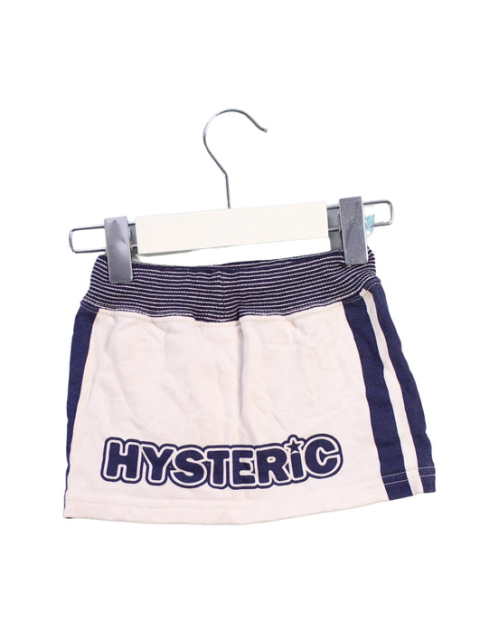 A Ivory Short Skirts from Hysteric Mini in size 0-3M for girl. (Back View)