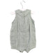 A Green Sleeveless Rompers from Seed in size 3-6M for neutral. (Back View)