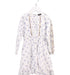 A White Long Sleeve Dresses from Velveteen in size 4T for girl. (Front View)