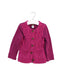 A Purple Cardigans from Tea in size 2T for girl. (Front View)