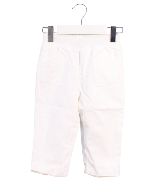 A White Casual Pants from Jacadi in size 12-18M for neutral. (Front View)