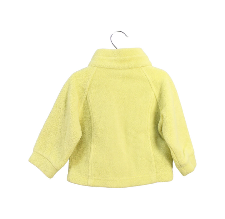 A Yellow Puffer/Quilted Jackets from Columbia in size 6-12M for neutral. (Back View)