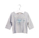 A Grey Long Sleeve Tops from Bonpoint in size 6-12M for girl. (Front View)