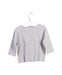 A Grey Long Sleeve Tops from Bonpoint in size 6-12M for girl. (Back View)