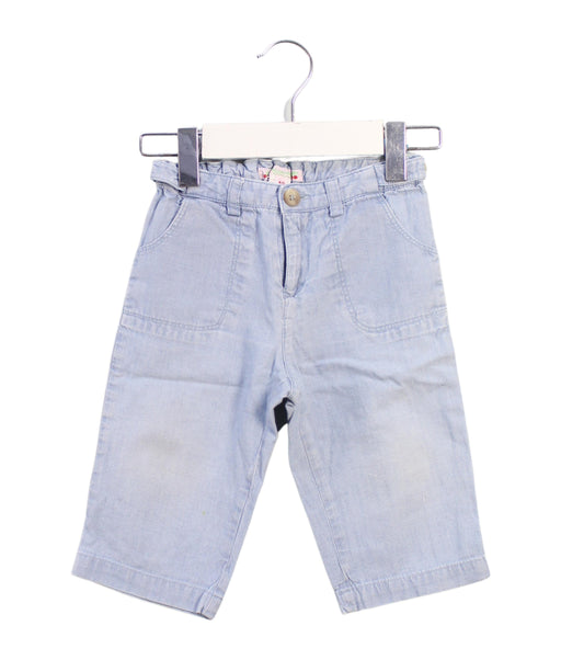 A Blue Shorts from Bonpoint in size 6-12M for boy. (Front View)