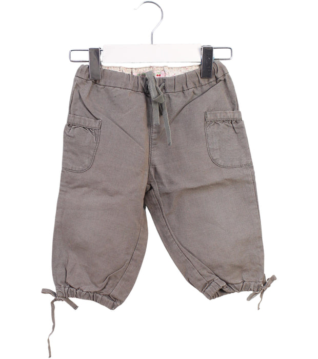 A Brown Casual Pants from Bonpoint in size 6-12M for boy. (Front View)