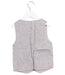 A Grey Suit Vests from La Compagnie des Petits in size 4T for boy. (Back View)