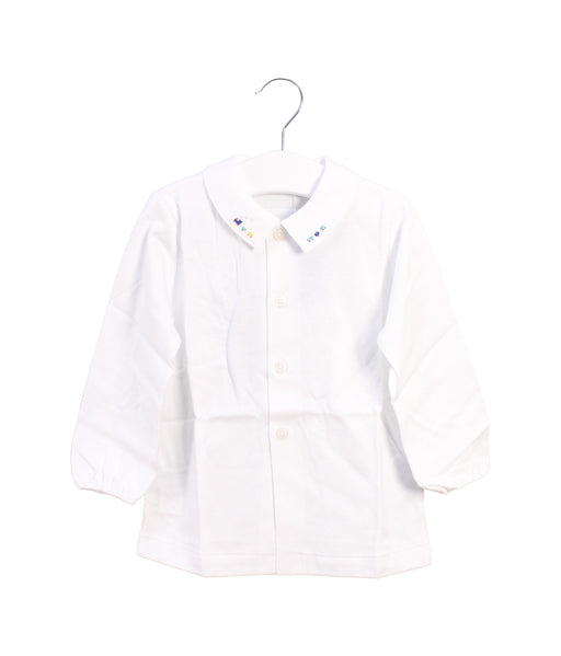 A White Shirts from Familiar in size 18-24M for girl. (Front View)