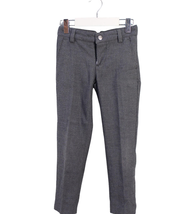 A Grey Casual Pants from Jacadi in size 5T for girl. (Front View)