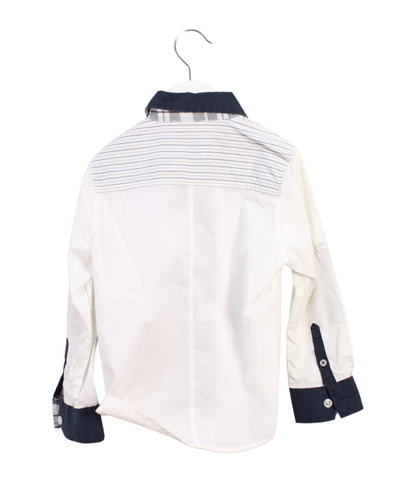 A White Shirts from Boss in size 3T for boy. (Back View)