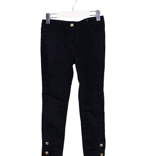 A Black Casual Pants from Jacadi in size 6T for girl. (Front View)