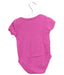 A Purple Short Sleeve Bodysuits from Bout'Chou in size 12-18M for girl. (Back View)