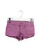 A Purple Shorts from Bonton in size 4T for girl. (Front View)