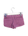 A Purple Shorts from Bonton in size 4T for girl. (Back View)