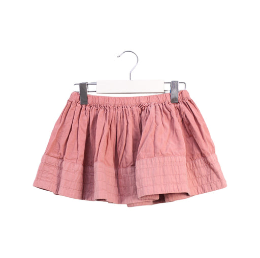 A Pink Short Skirts from Bonton in size 4T for girl. (Front View)