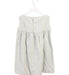 A White Sleeveless Dresses from Bonton in size 4T for girl. (Back View)