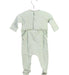 A Green Onesies from Bonton in size 0-3M for boy. (Back View)