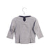 A Grey Long Sleeve Tops from Petit Bateau in size 6-12M for boy. (Back View)