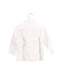 A White Shirts from Petit Bateau in size 12-18M for boy. (Back View)